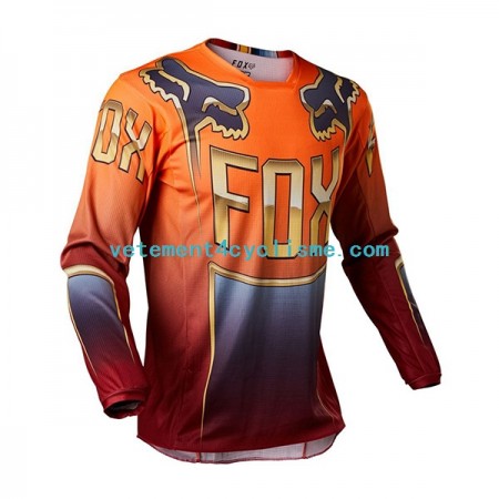Homme Maillot VTT/Motocross Manches Longues 2023 Fox Racing 180 CNTRO N002